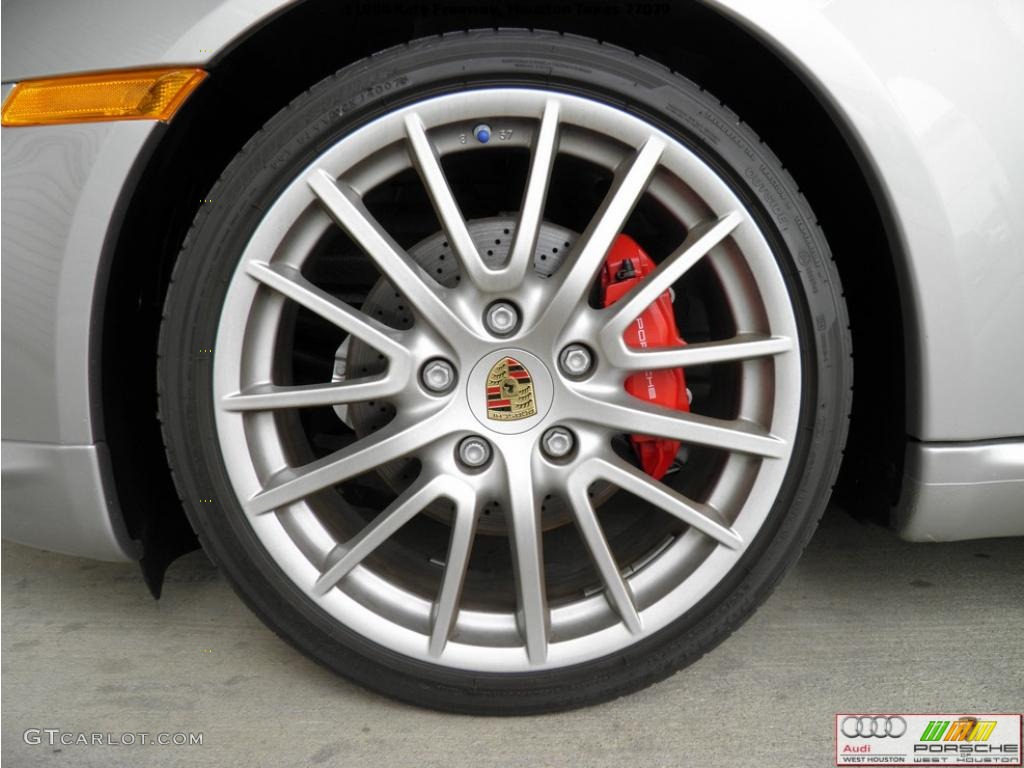 2008 Boxster RS 60 Spyder - GT Silver Metallic / Carrera Red photo #19