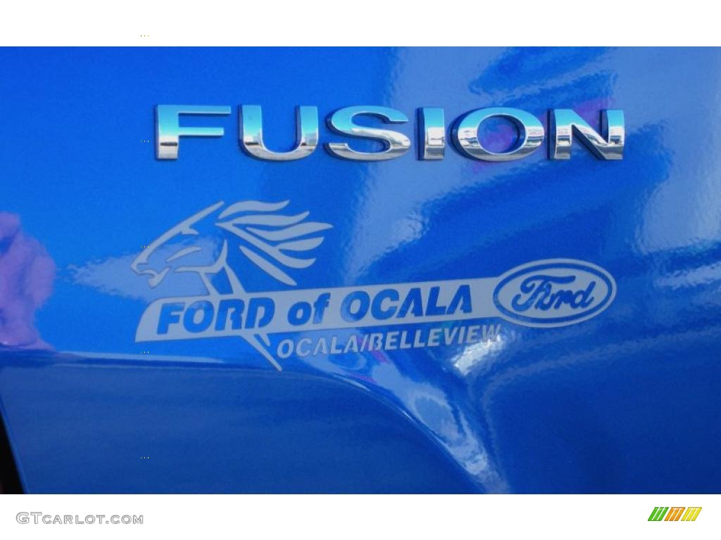 2011 Fusion Sport - Blue Flame Metallic / Sport Blue/Charcoal Black photo #4