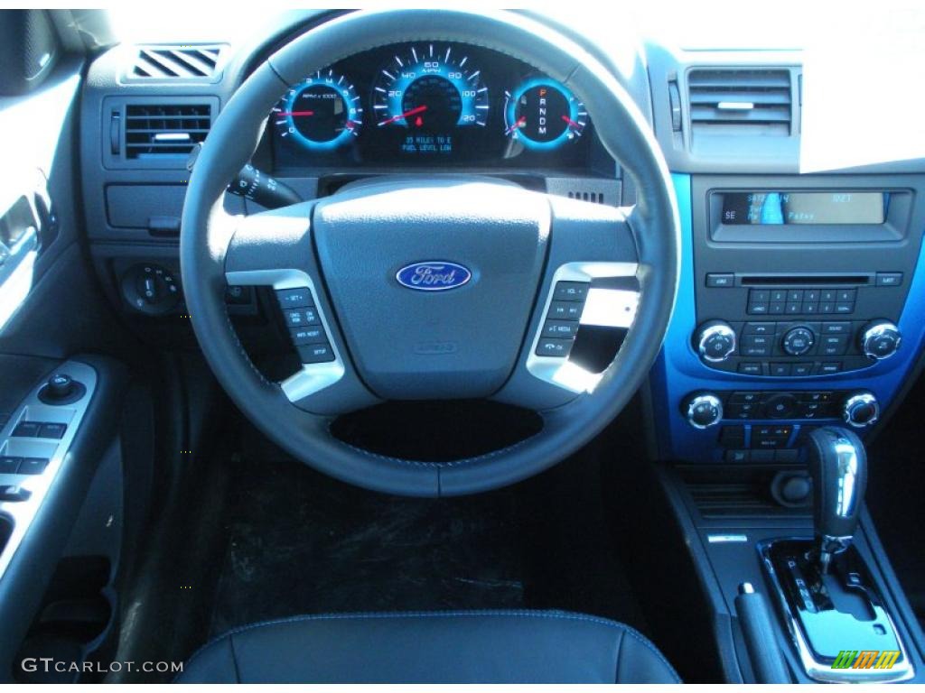 2011 Fusion Sport - Blue Flame Metallic / Sport Blue/Charcoal Black photo #8