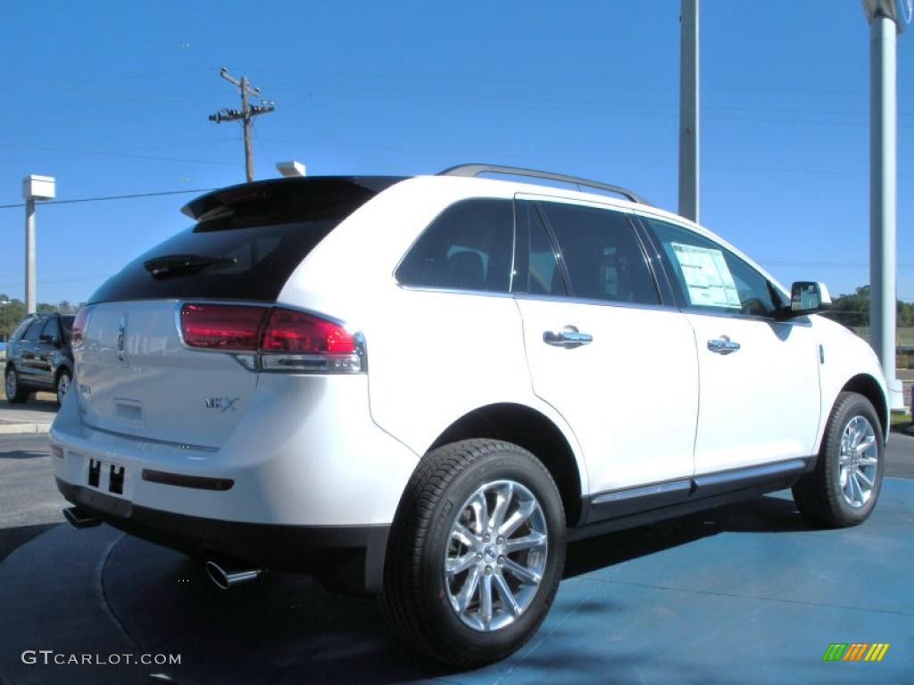 White Platinum Tri-Coat 2011 Lincoln MKX FWD Exterior Photo #43070409