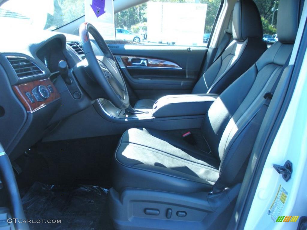 Charcoal Black Interior 2011 Lincoln MKX FWD Photo #43070445