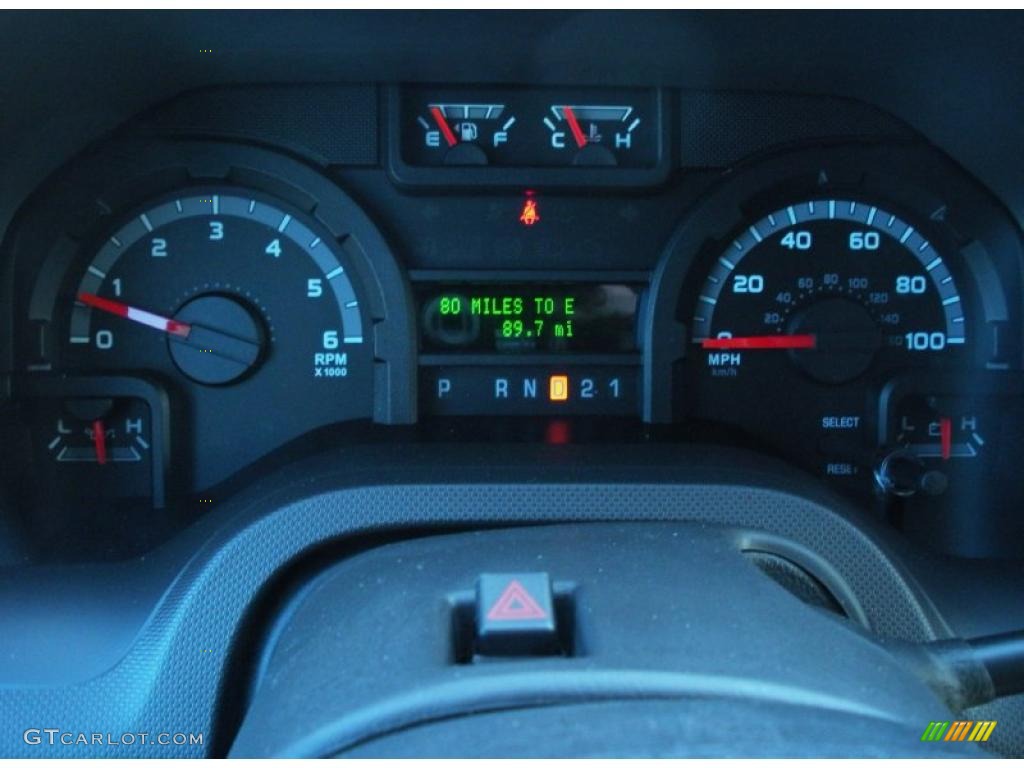 2011 Ford E Series Van E350 XLT Extended Passenger Gauges Photo #43070857