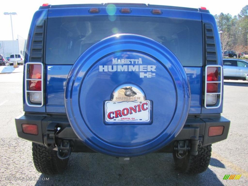 2006 H2 SUV - Pacific Blue / Ebony photo #6