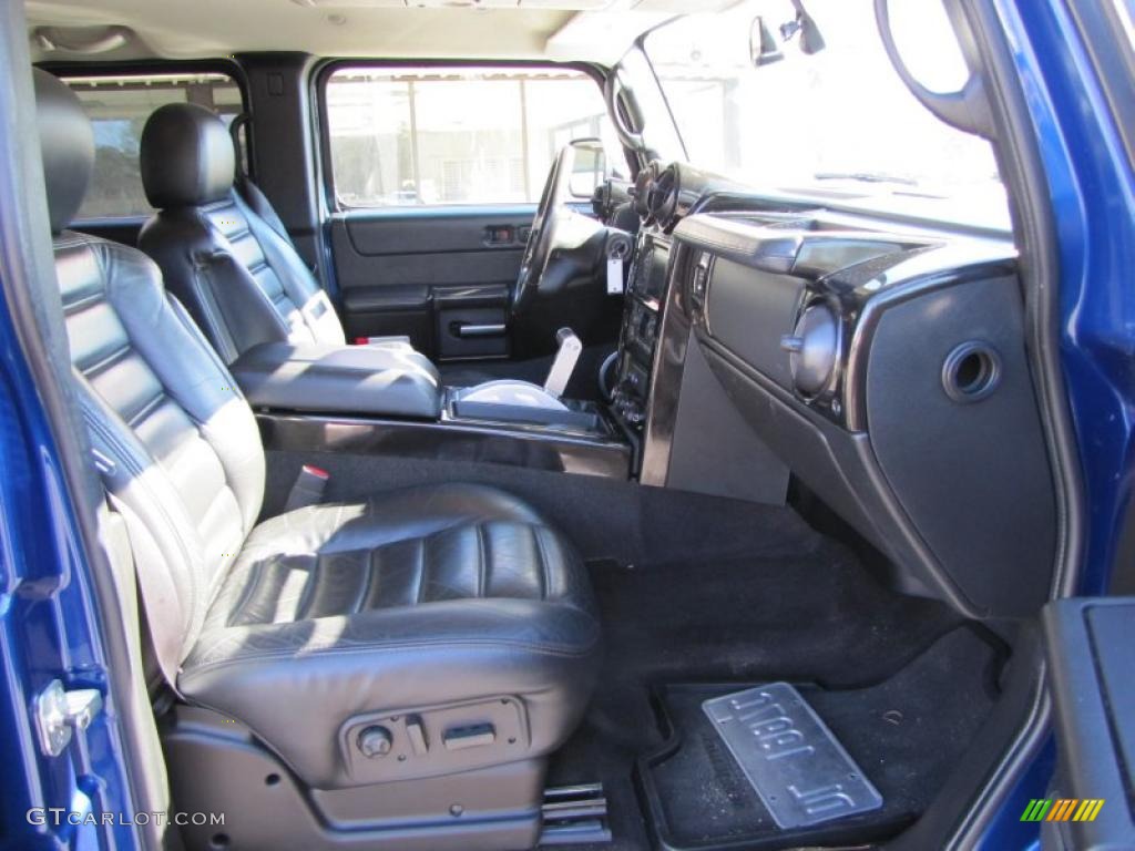 2006 H2 SUV - Pacific Blue / Ebony photo #16