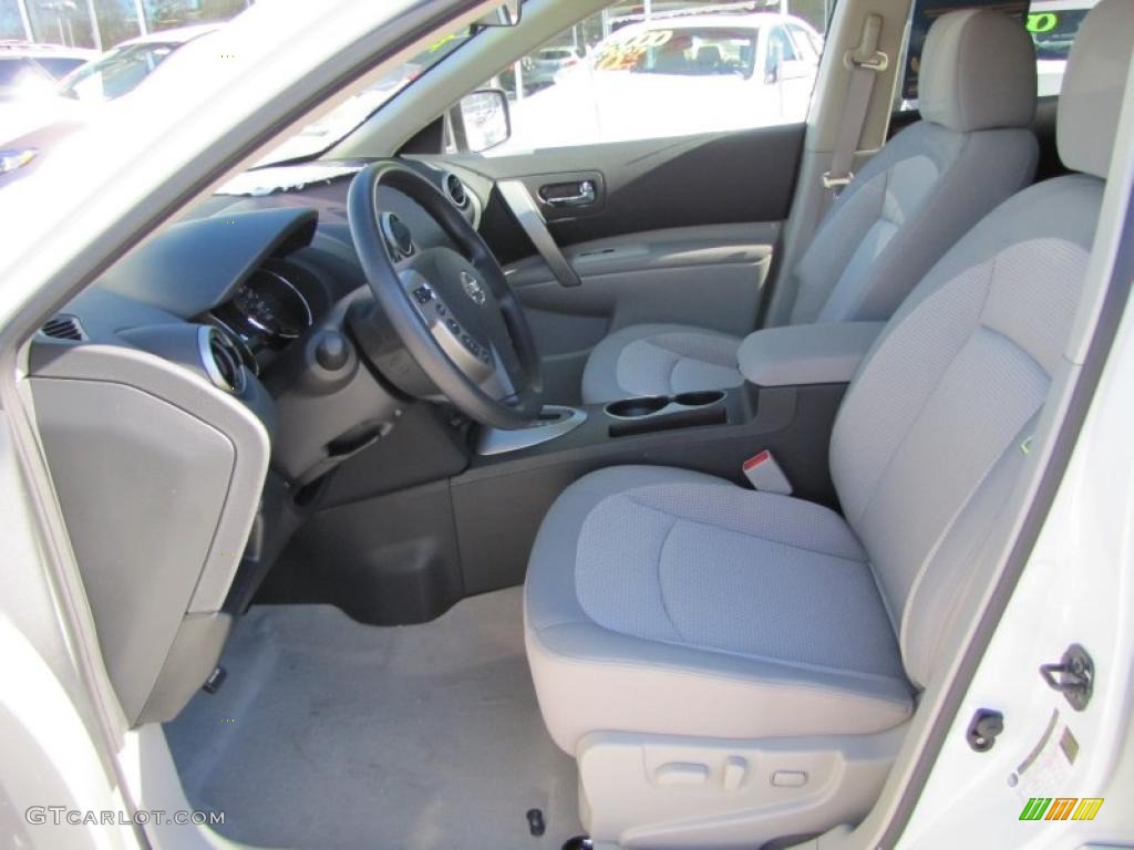 2011 Rogue SV - Pearl White / Gray photo #11