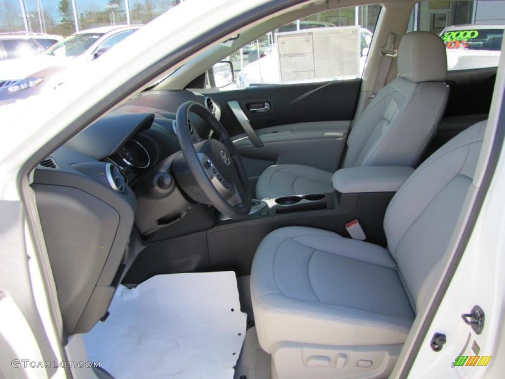 2011 Rogue SL - Pearl White / Gray photo #11