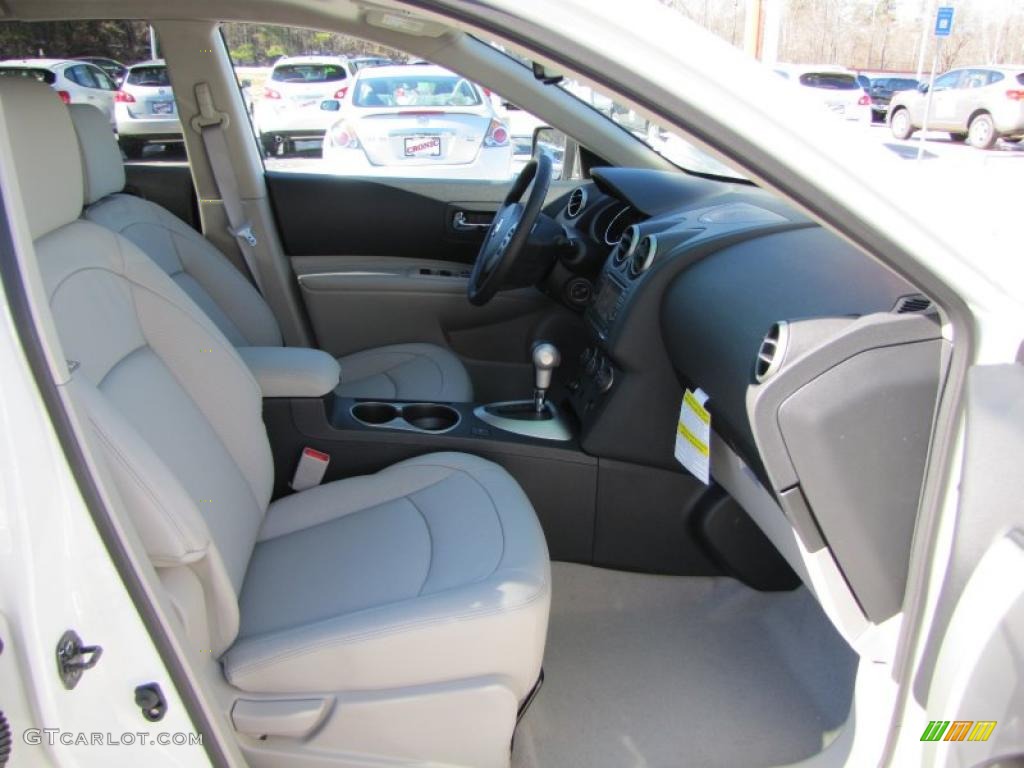 2011 Rogue SL - Pearl White / Gray photo #14