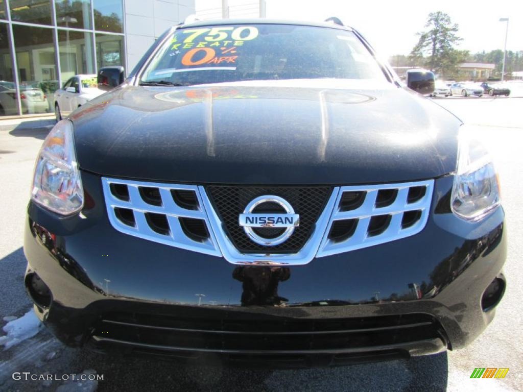 2011 Rogue S - Wicked Black / Black photo #8