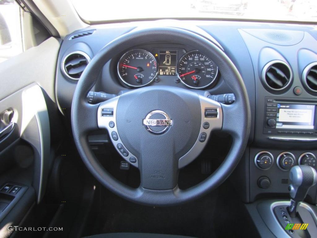 2011 Rogue S - Wicked Black / Black photo #12