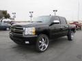 2007 Black Chevrolet Silverado 1500 LTZ Crew Cab  photo #3