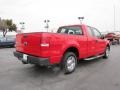 2007 Bright Red Ford F150 XL SuperCab  photo #6