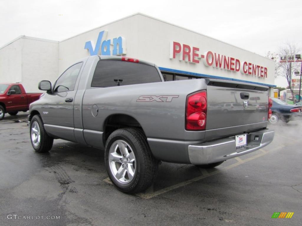 2008 Ram 1500 ST Regular Cab - Mineral Gray Metallic / Medium Slate Gray photo #5