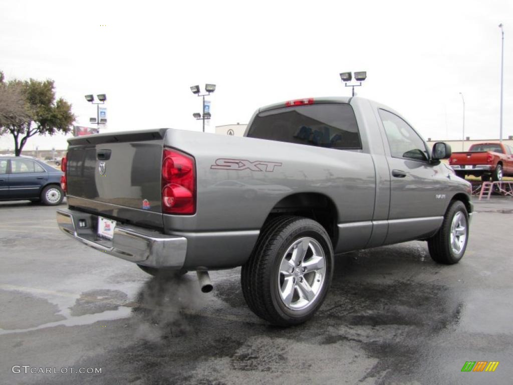 2008 Ram 1500 ST Regular Cab - Mineral Gray Metallic / Medium Slate Gray photo #7