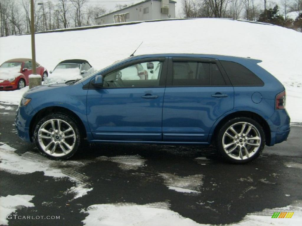 Sport Blue Metallic 2010 Ford Edge Sport AWD Exterior Photo #43077455