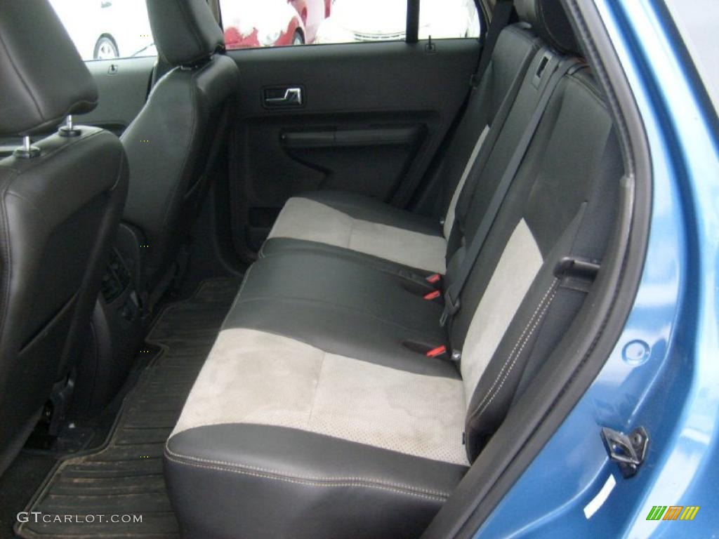 2010 Edge Sport AWD - Sport Blue Metallic / Sport Black Leather/Grey Alcantara photo #12