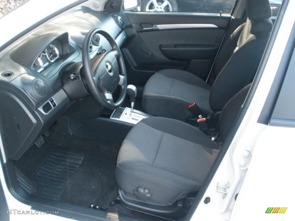 2011 Chevrolet Aveo LT Sedan interior Photo #43077867