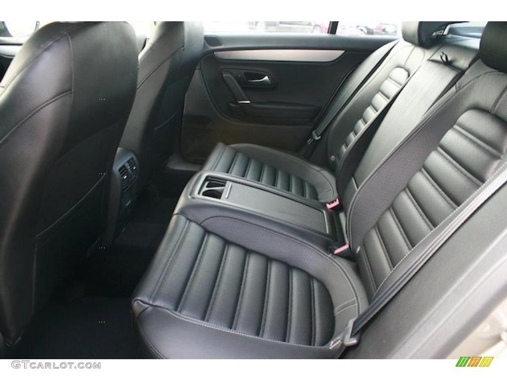 Black Interior 2011 Volkswagen CC Lux Photo #43078219