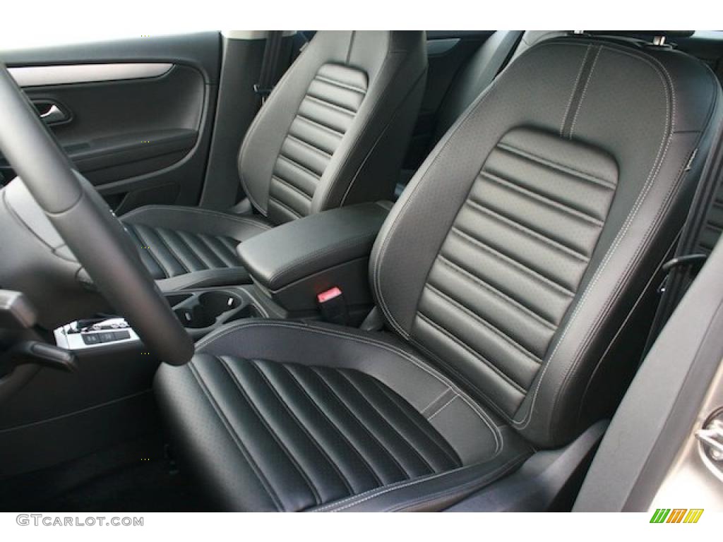 Black Interior 2011 Volkswagen CC Lux Photo #43078243