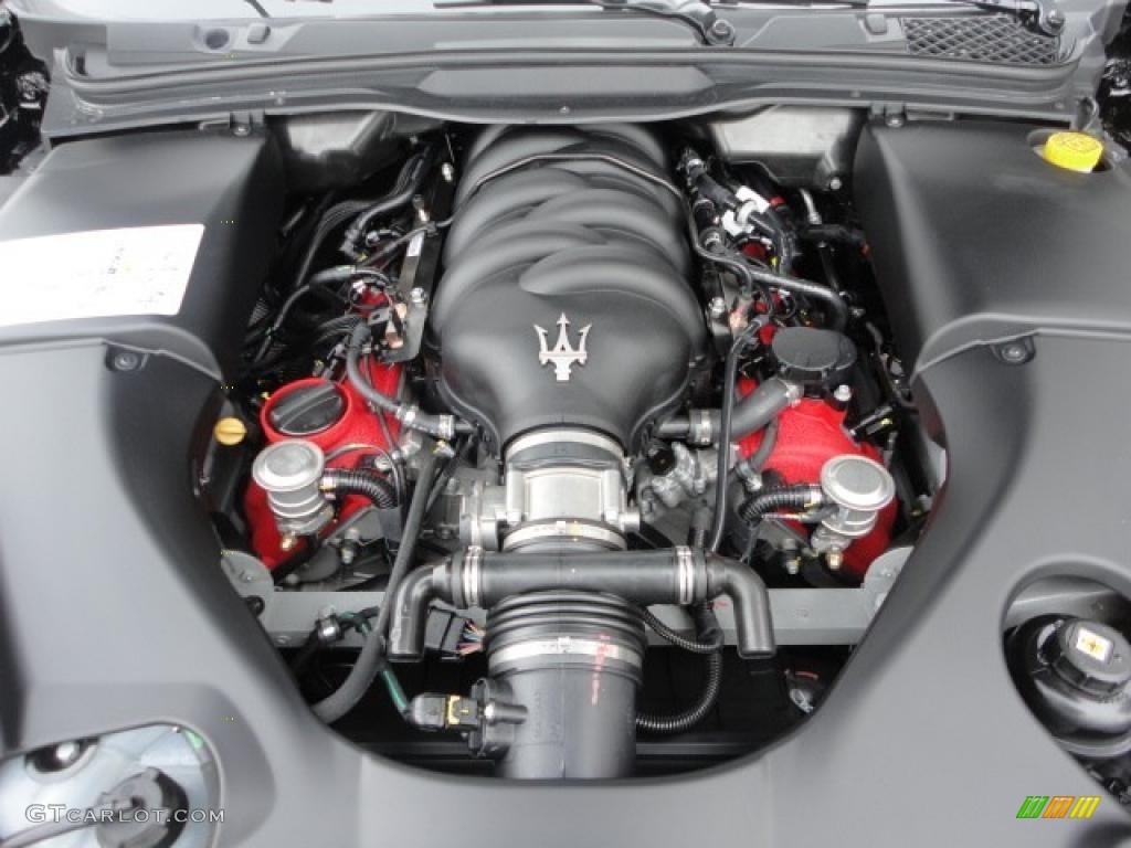 2011 Maserati GranTurismo S Automatic 4.7 Liter DOHC 32-Valve VVT V8 Engine Photo #43081561