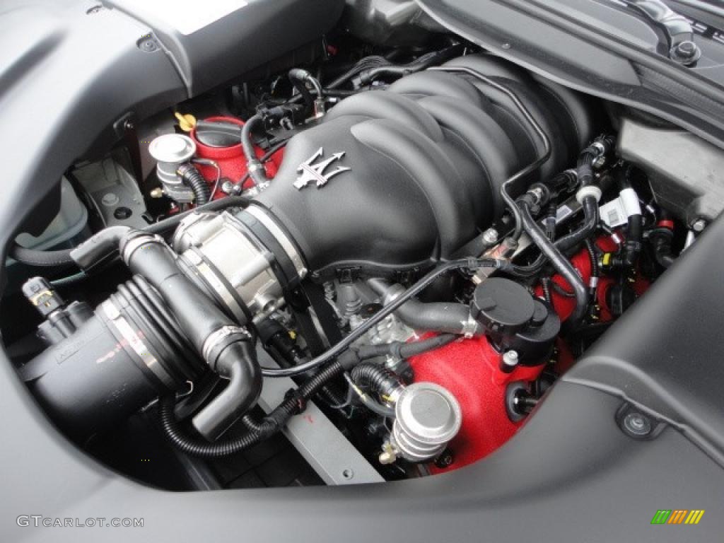 2011 Maserati GranTurismo S Automatic 4.7 Liter DOHC 32-Valve VVT V8 Engine Photo #43081597