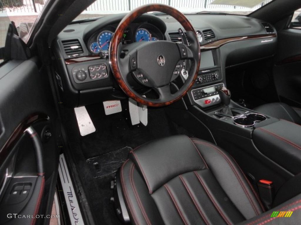 Nero Interior 2011 Maserati GranTurismo S Automatic Photo #43081746