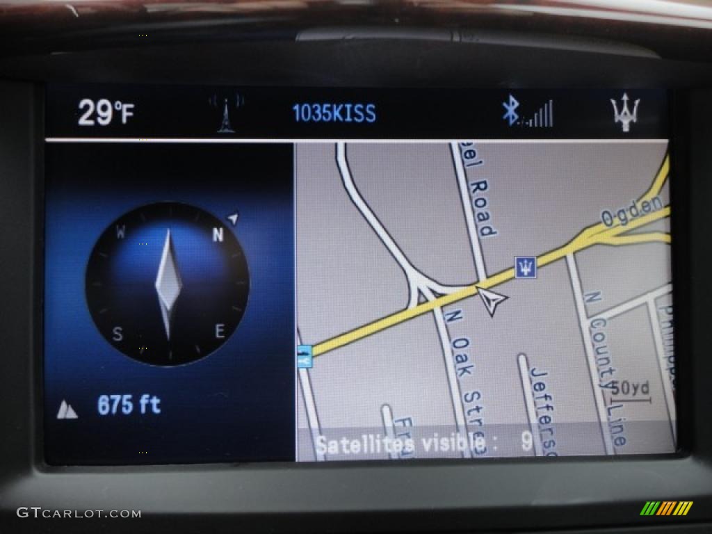 2011 Maserati GranTurismo S Automatic Navigation Photo #43081950