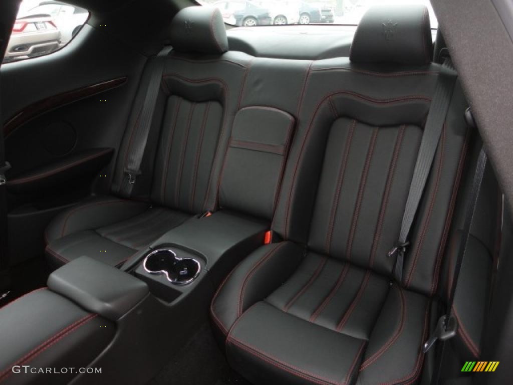 Nero Interior 2011 Maserati GranTurismo S Automatic Photo #43082042