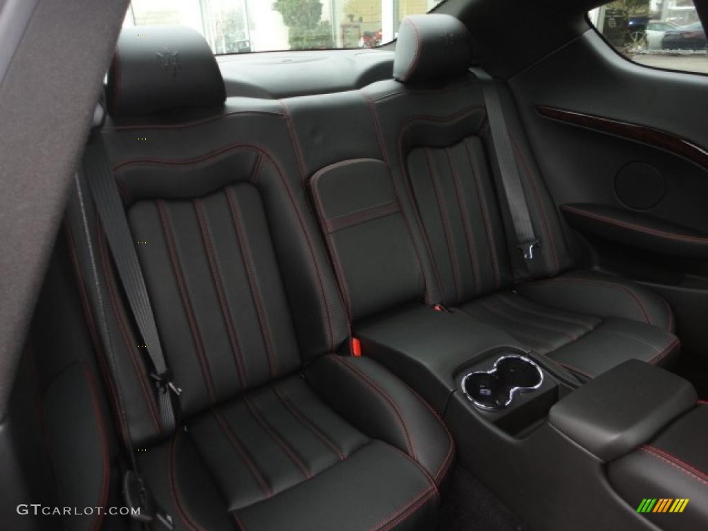Nero Interior 2011 Maserati GranTurismo S Automatic Photo #43082066
