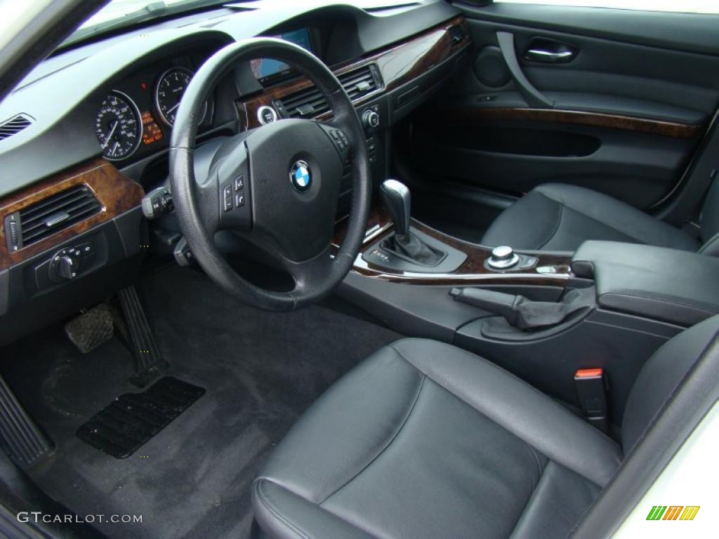 2008 3 Series 328xi Sedan - Alpine White / Black photo #10