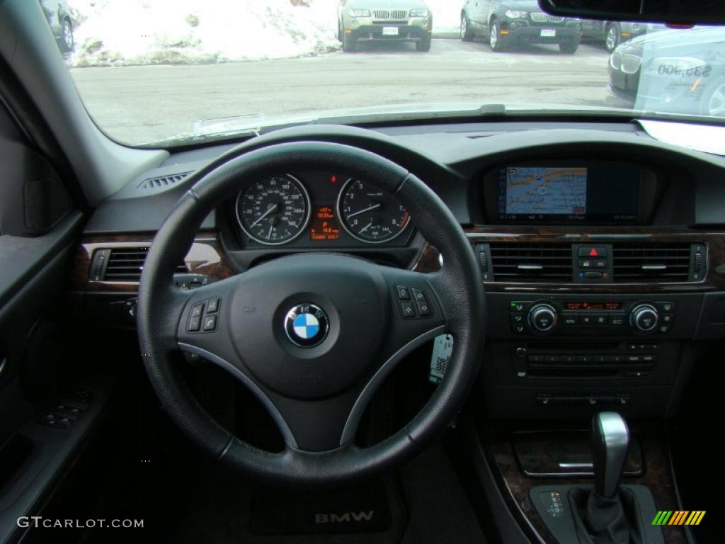 2007 3 Series 335xi Sedan - Titanium Silver Metallic / Black photo #11