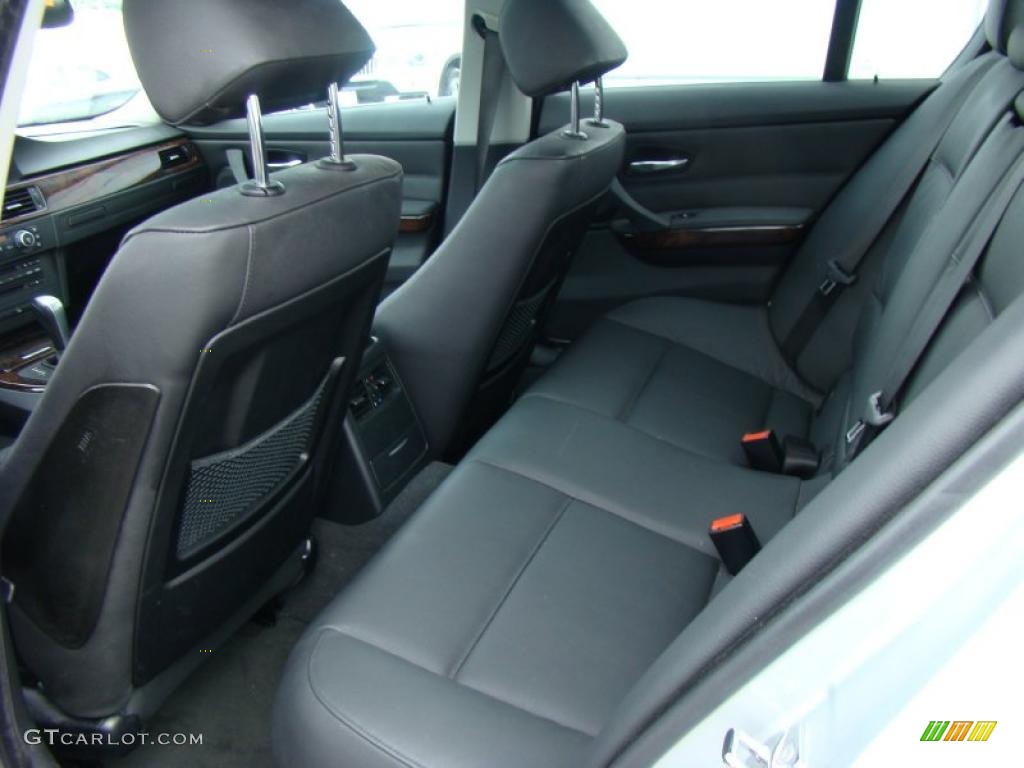 2007 3 Series 335xi Sedan - Titanium Silver Metallic / Black photo #12