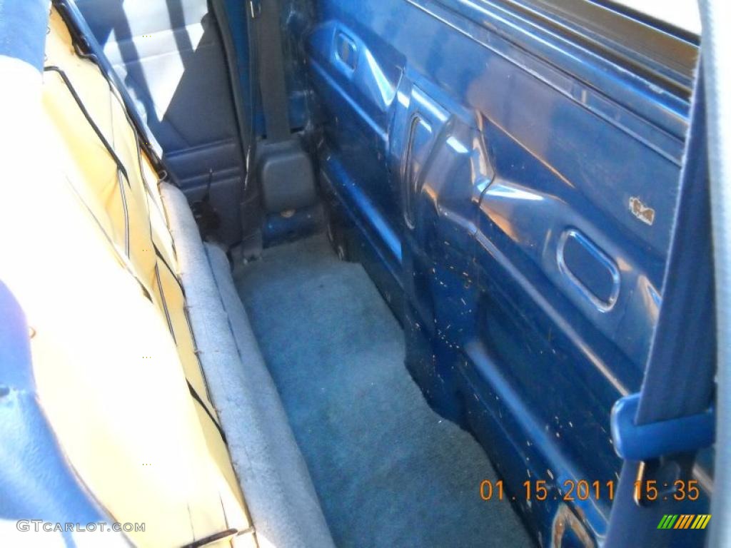 1993 Pickup Deluxe Regular Cab 4x4 - Blue Pearl Metallic / Gray photo #21