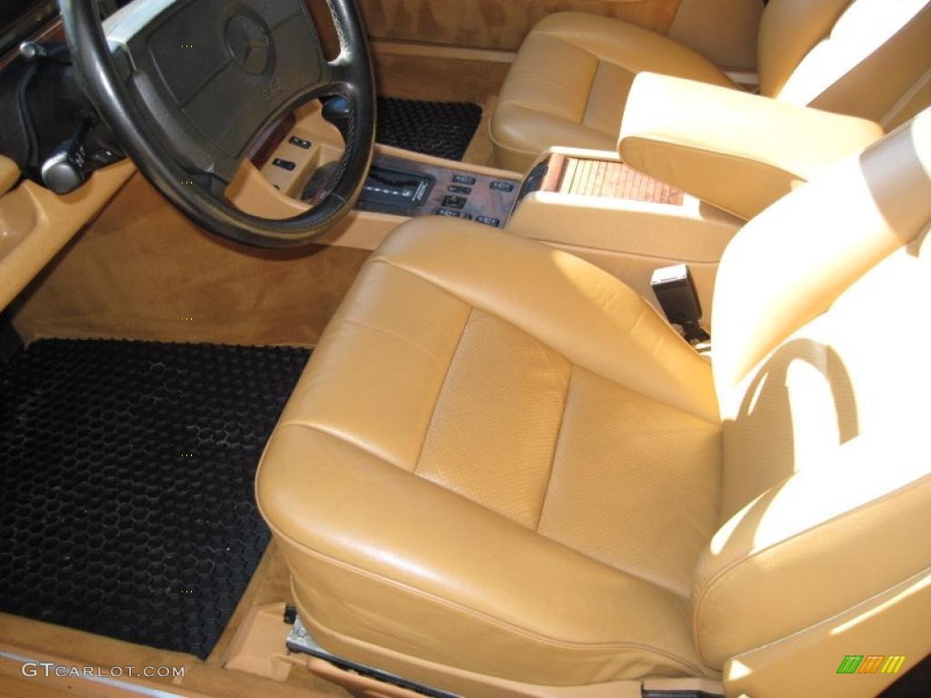 1991 Mercedes-Benz S Class 560 SEC Coupe Interior Color Photos