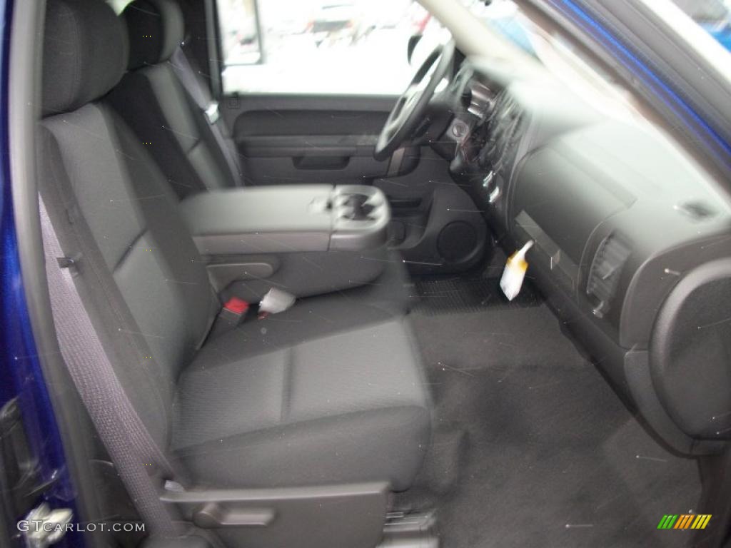 2011 Silverado 1500 LT Extended Cab 4x4 - Laser Blue Metallic / Ebony photo #19