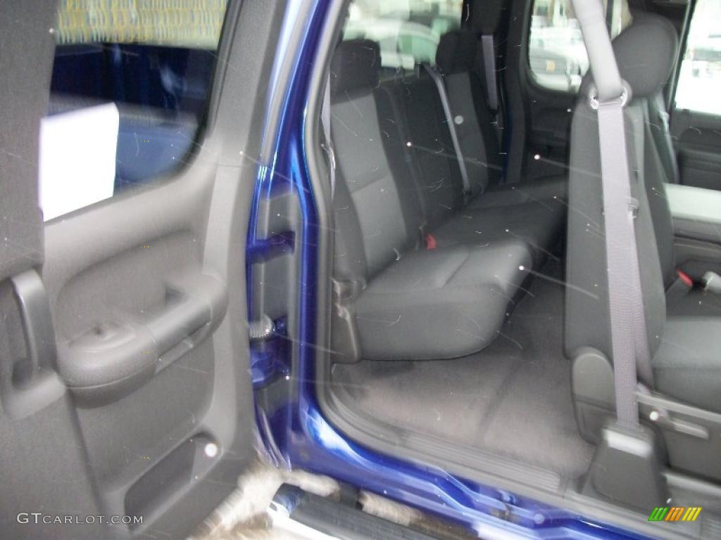 2011 Silverado 1500 LT Extended Cab 4x4 - Laser Blue Metallic / Ebony photo #21