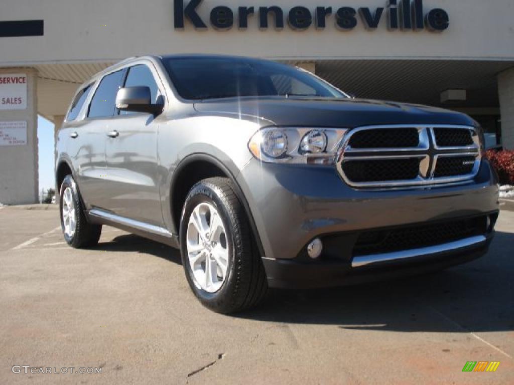 Mineral Gray Metallic 2011 Dodge Durango Crew 4x4 Exterior Photo #43084511