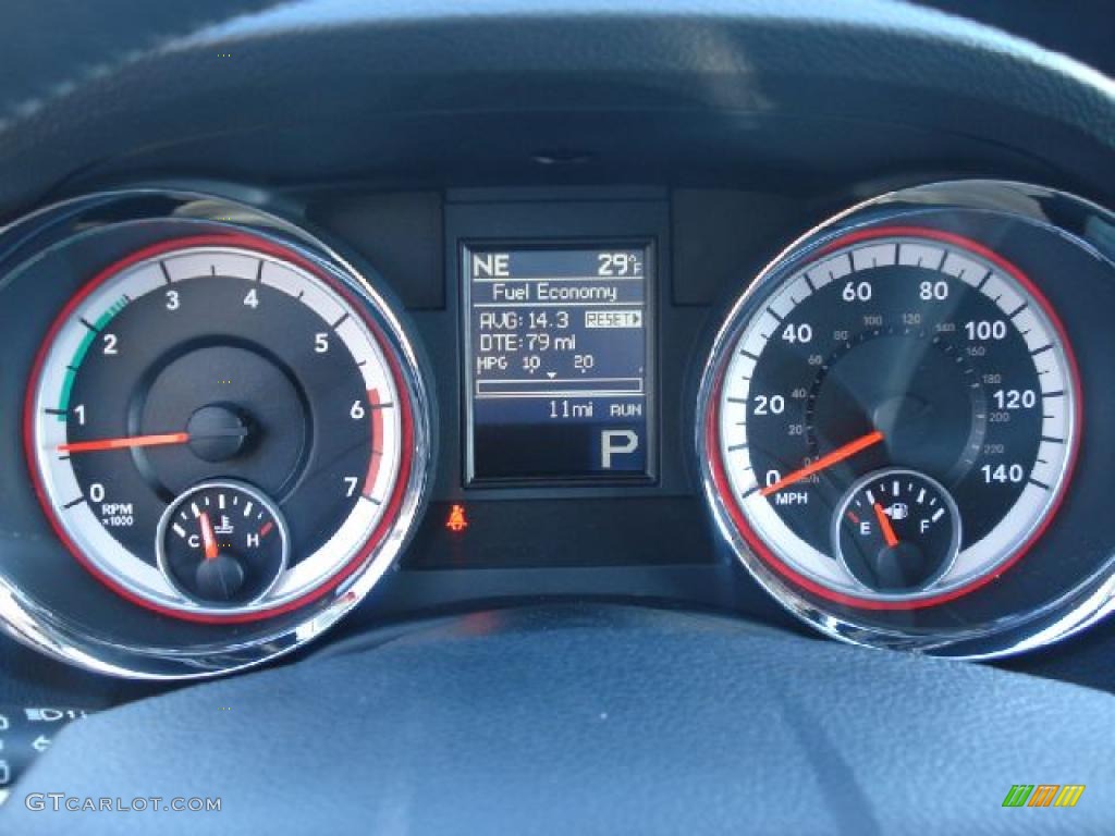 2011 Dodge Durango Crew 4x4 Gauges Photo #43084867