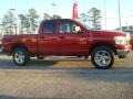 2008 Inferno Red Crystal Pearl Dodge Ram 1500 Big Horn Edition Quad Cab 4x4  photo #6