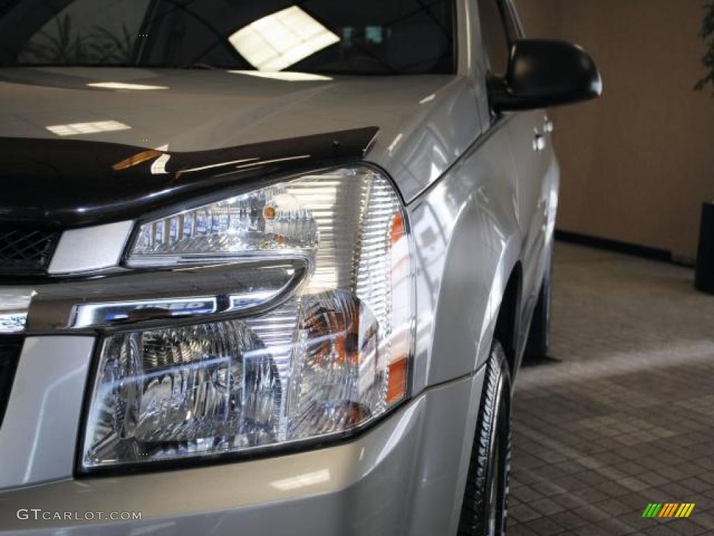 2005 Equinox LT - Galaxy Silver Metallic / Light Gray photo #3