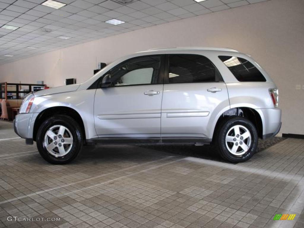 2005 Equinox LT - Galaxy Silver Metallic / Light Gray photo #4