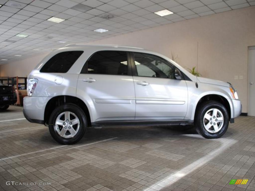 2005 Equinox LT - Galaxy Silver Metallic / Light Gray photo #10