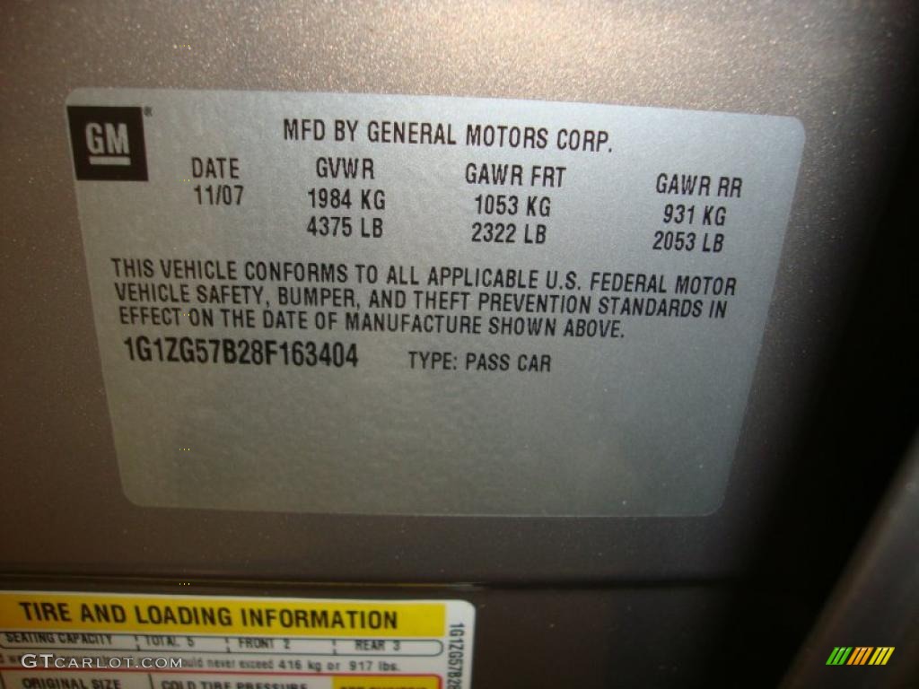 2008 Malibu LS Sedan - Amber Bronze Metallic / Cocoa/Cashmere Beige photo #32