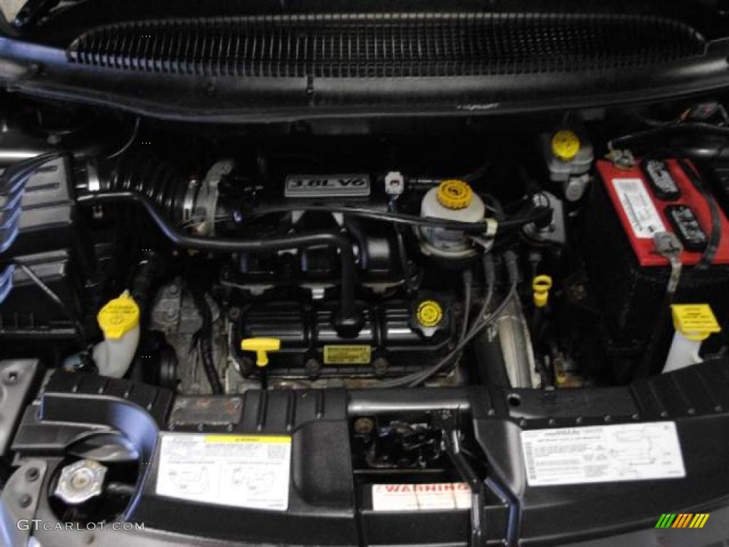 2004 Chrysler Town & Country Touring Platinum Series 3.8 Liter OHV 12-Valve V6 Engine Photo #43088859