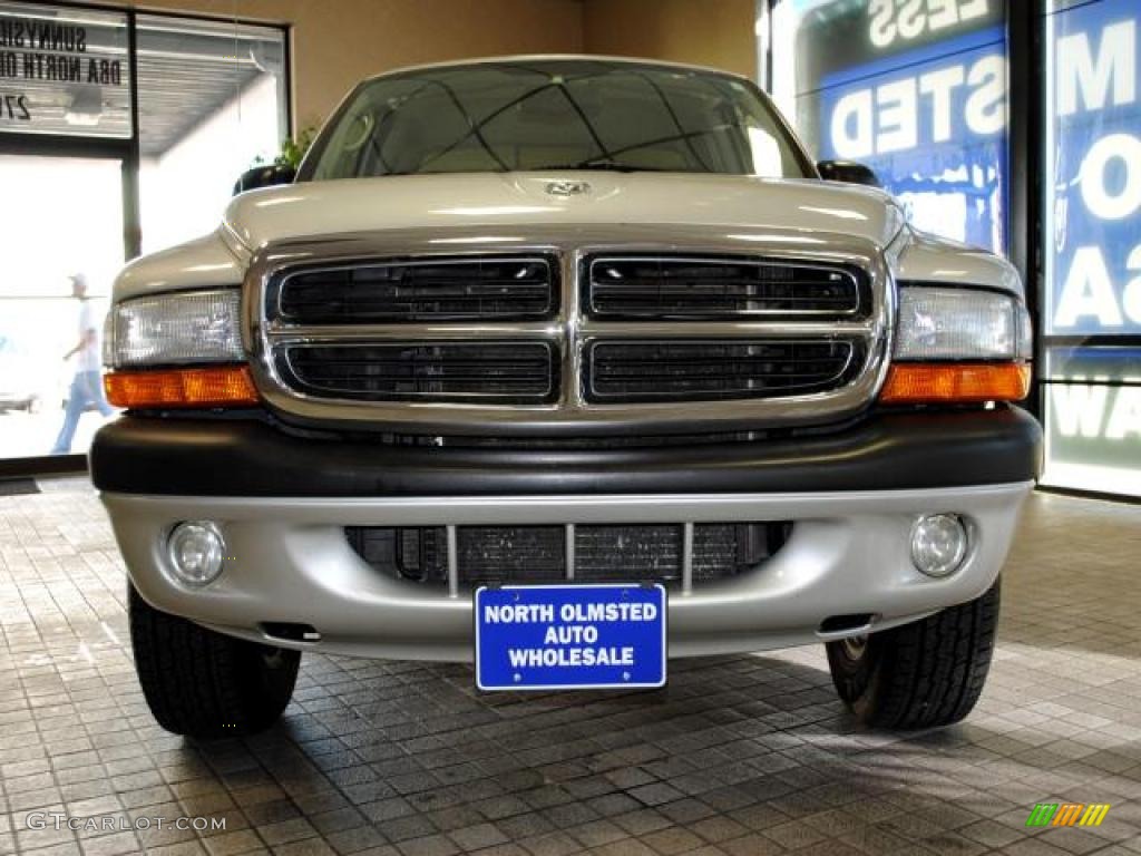 2004 Dakota Sport Club Cab - Bright Silver Metallic / Dark Slate Gray photo #12