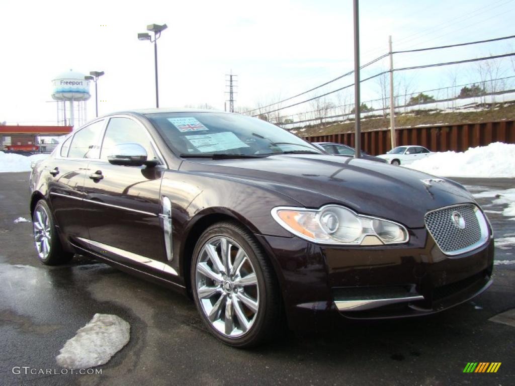 Caviar Brown Metallic 2011 Jaguar XF Premium Sport Sedan Exterior Photo #43091172