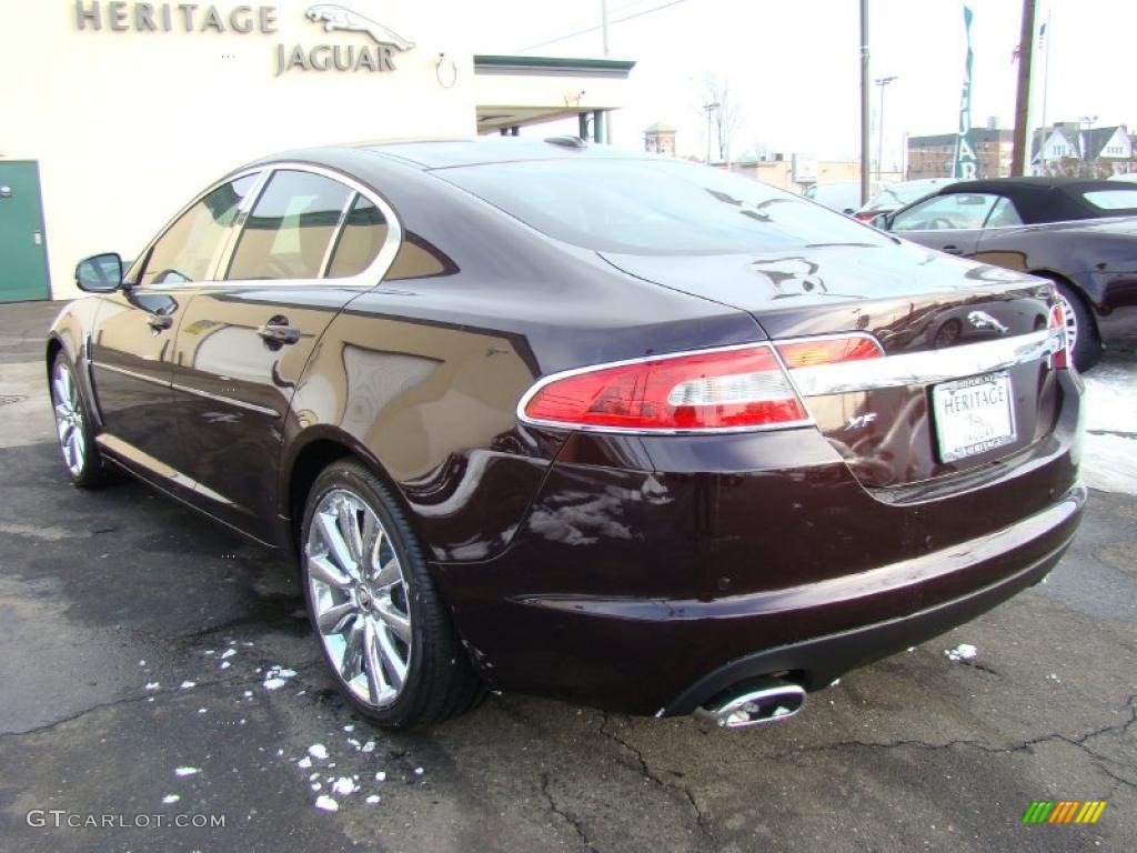 Caviar Brown Metallic 2011 Jaguar XF Premium Sport Sedan Exterior Photo #43091240