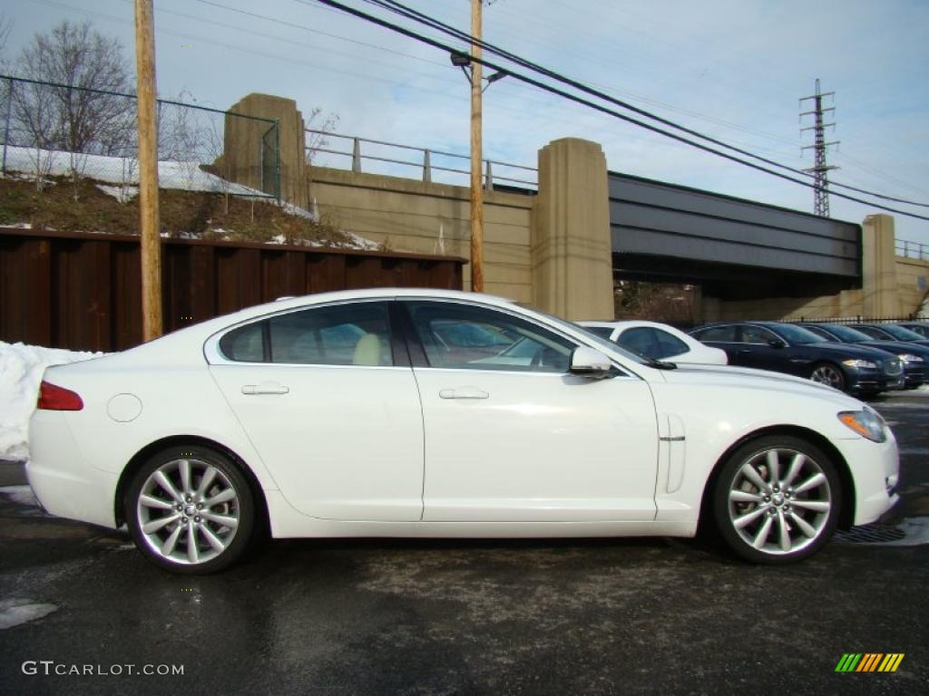 Polaris White 2011 Jaguar XF Sport Sedan Exterior Photo #43091620