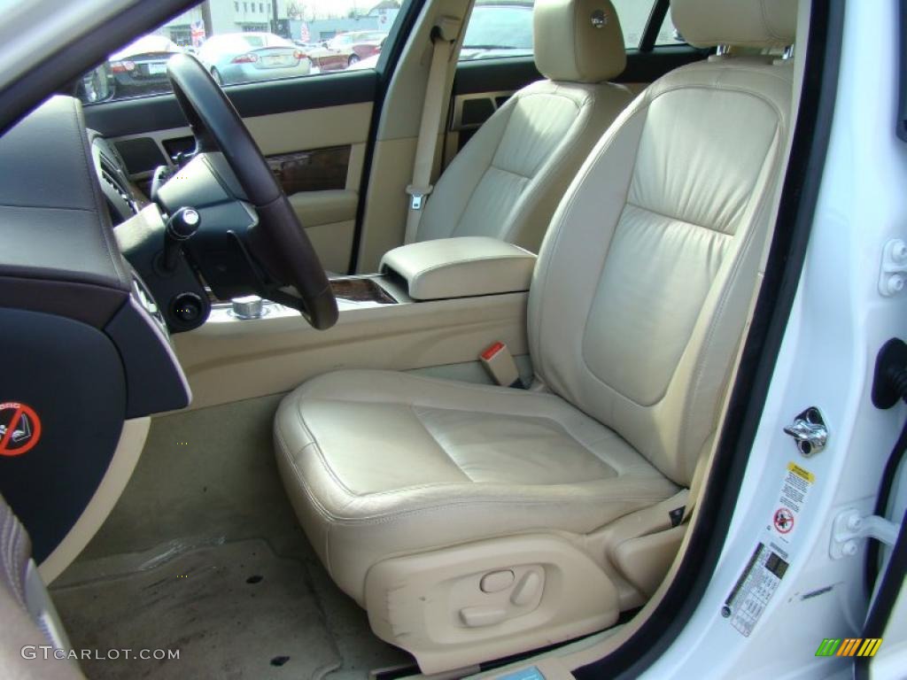 Barley Beige/Truffle Brown Interior 2011 Jaguar XF Sport Sedan Photo #43091736