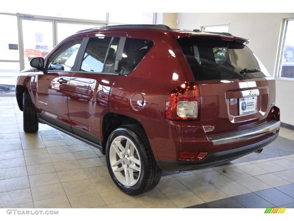 Deep Cherry Red Crystal Pearl 2011 Jeep Compass 2.4 Limited Exterior Photo #43092736
