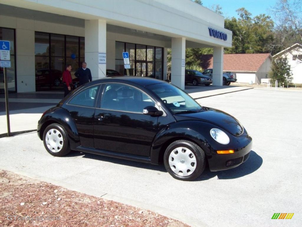 2010 New Beetle 2.5 Coupe - Black / Black photo #8